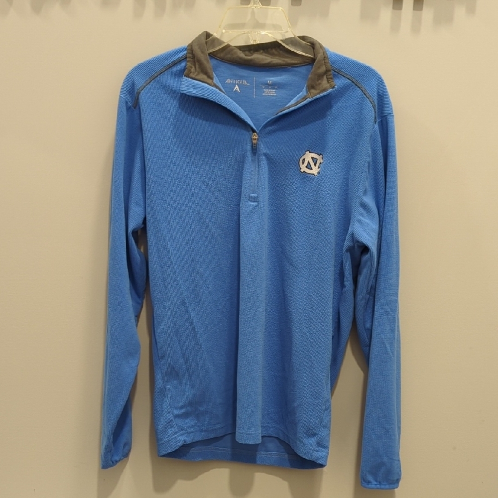 UNC Pull Over Quarter Zip